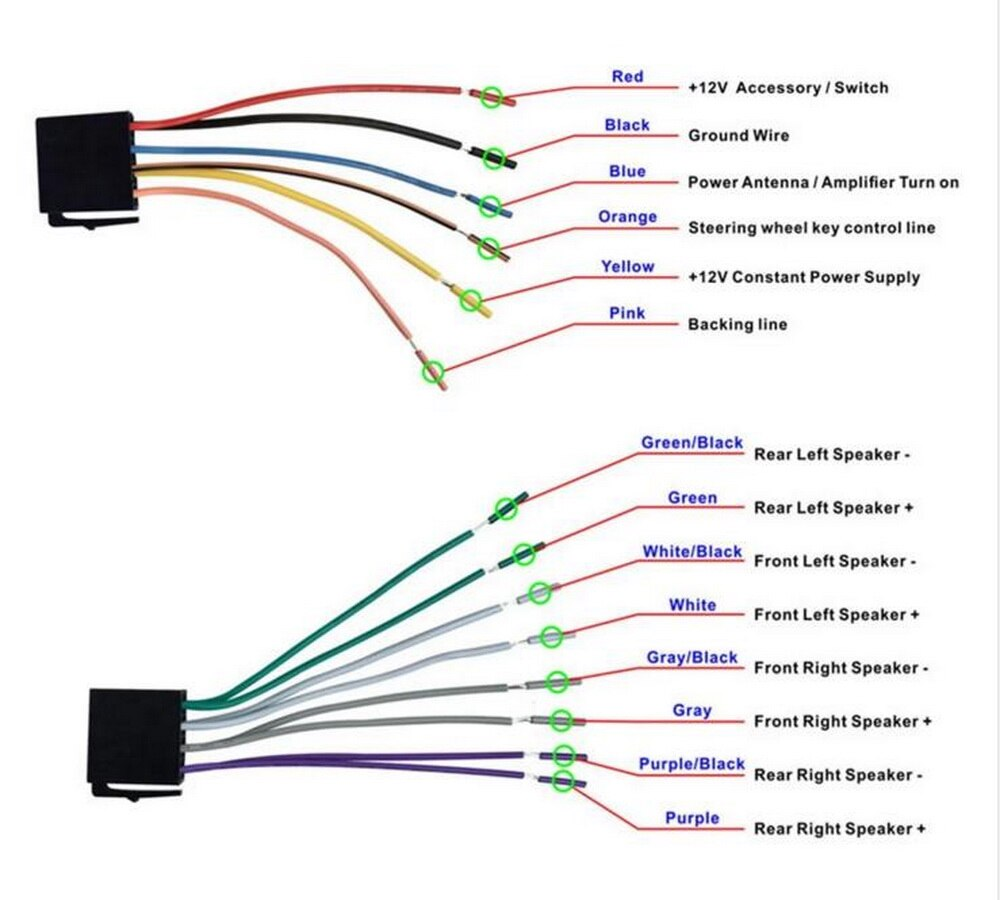 Leadfan Car Stereo Wiring Diagram