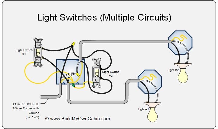 Light Switch Wiring Diagram Multiple Lights