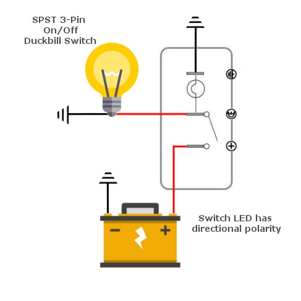 Lighted Rocker Switch Wiring Diagram Wiring Diagram