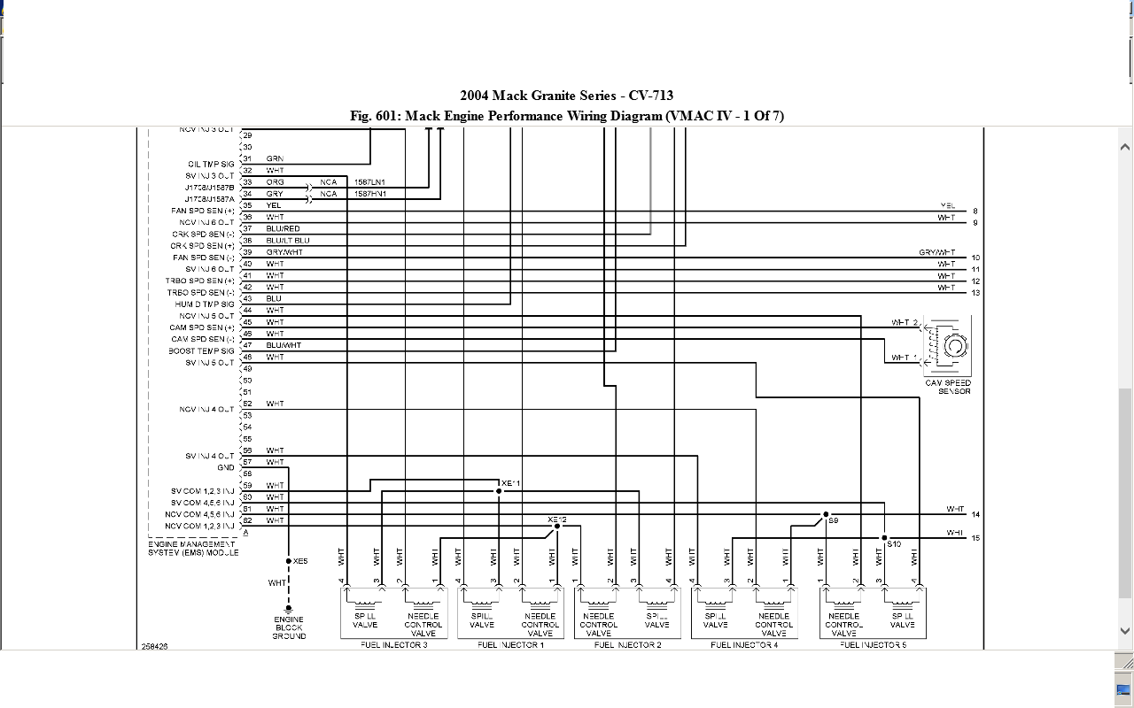 Mack Cv713 Wiring Diagram Wiring Diagram
