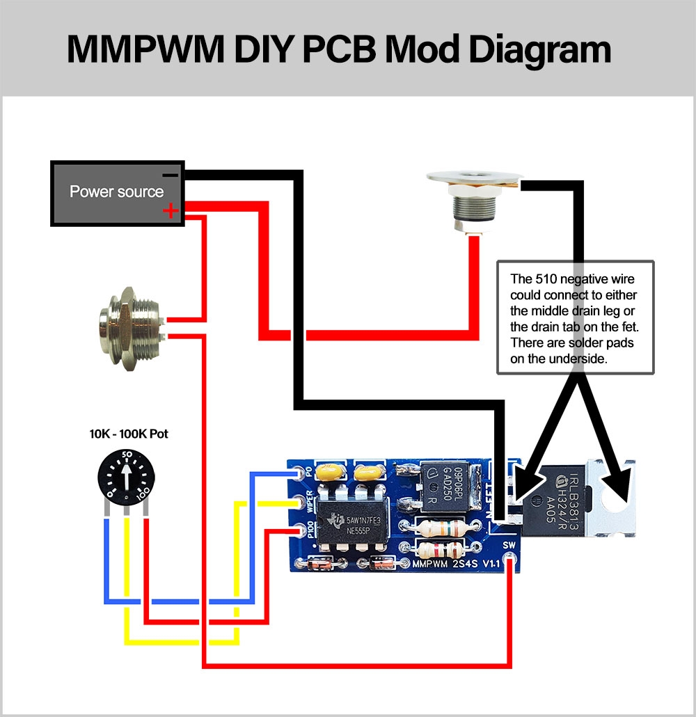 MM PWM DIY Wiring Diagram MM PWM DIY Wiring Diagram
