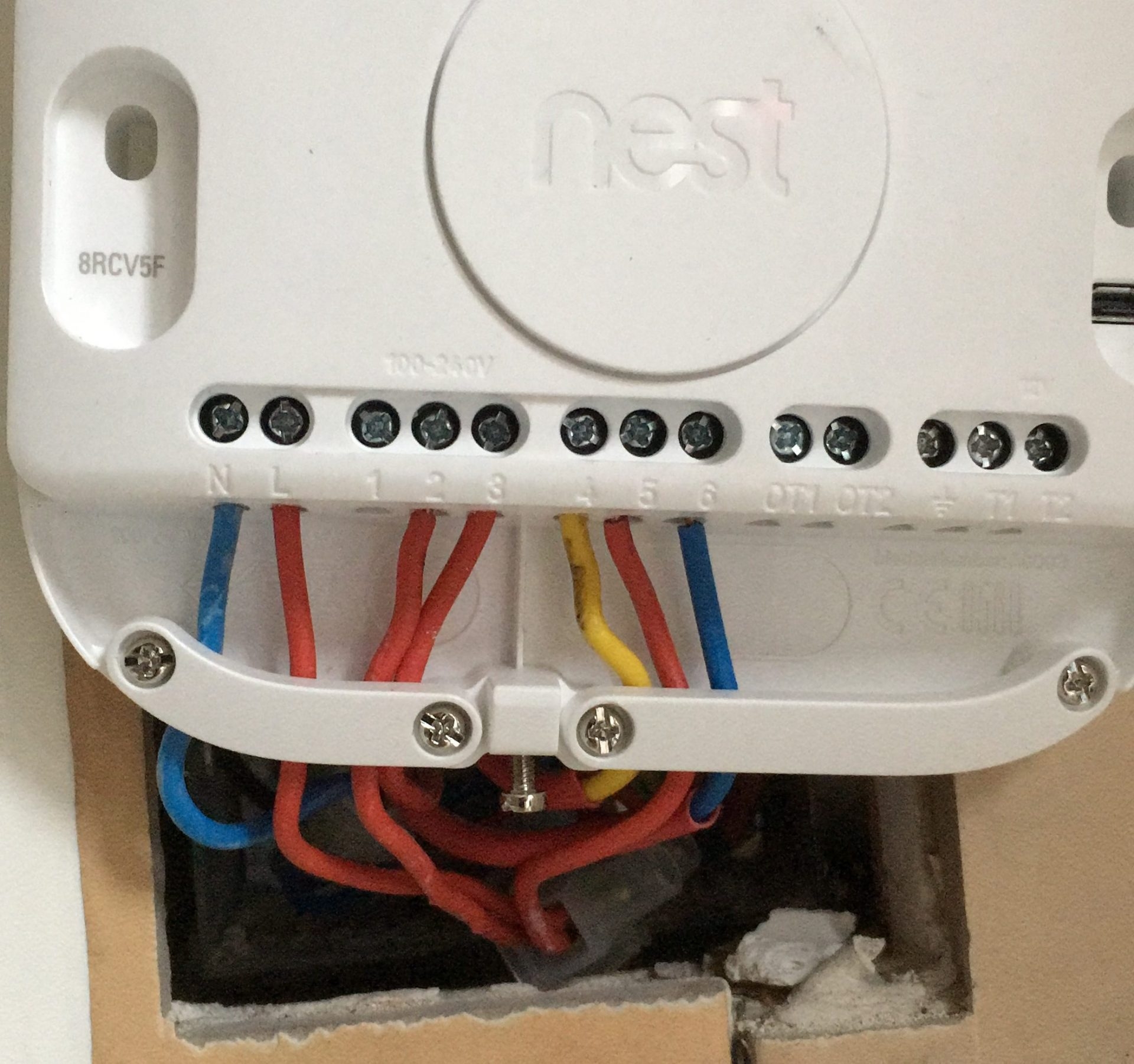 Nest Thermostat Wiring Diagram 4 Wires