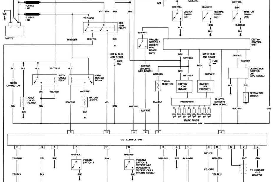 Nissan Hardbody Wiring Schematic Wiring Diagram
