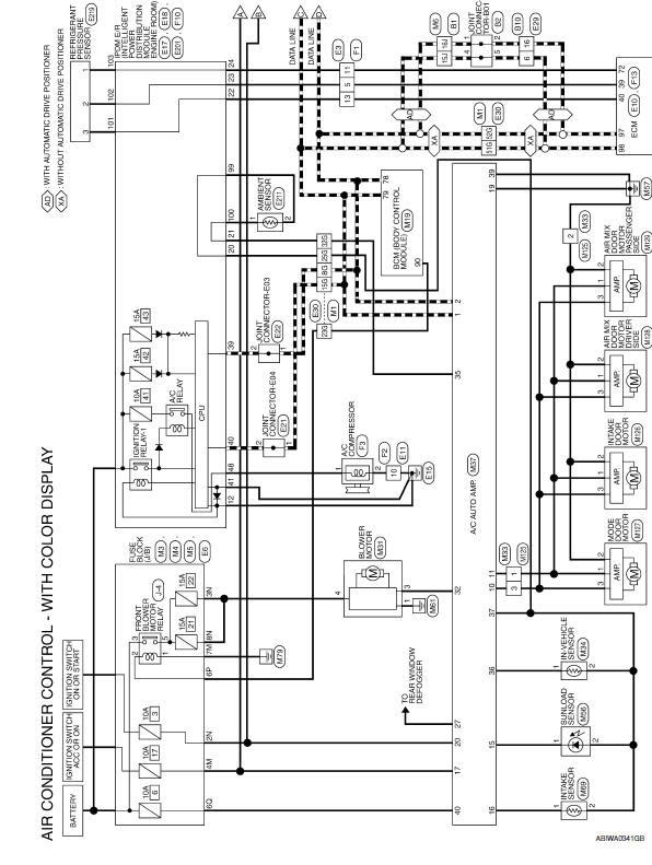 Nissan Wiring Diagram Color Codes Wiring Diagram
