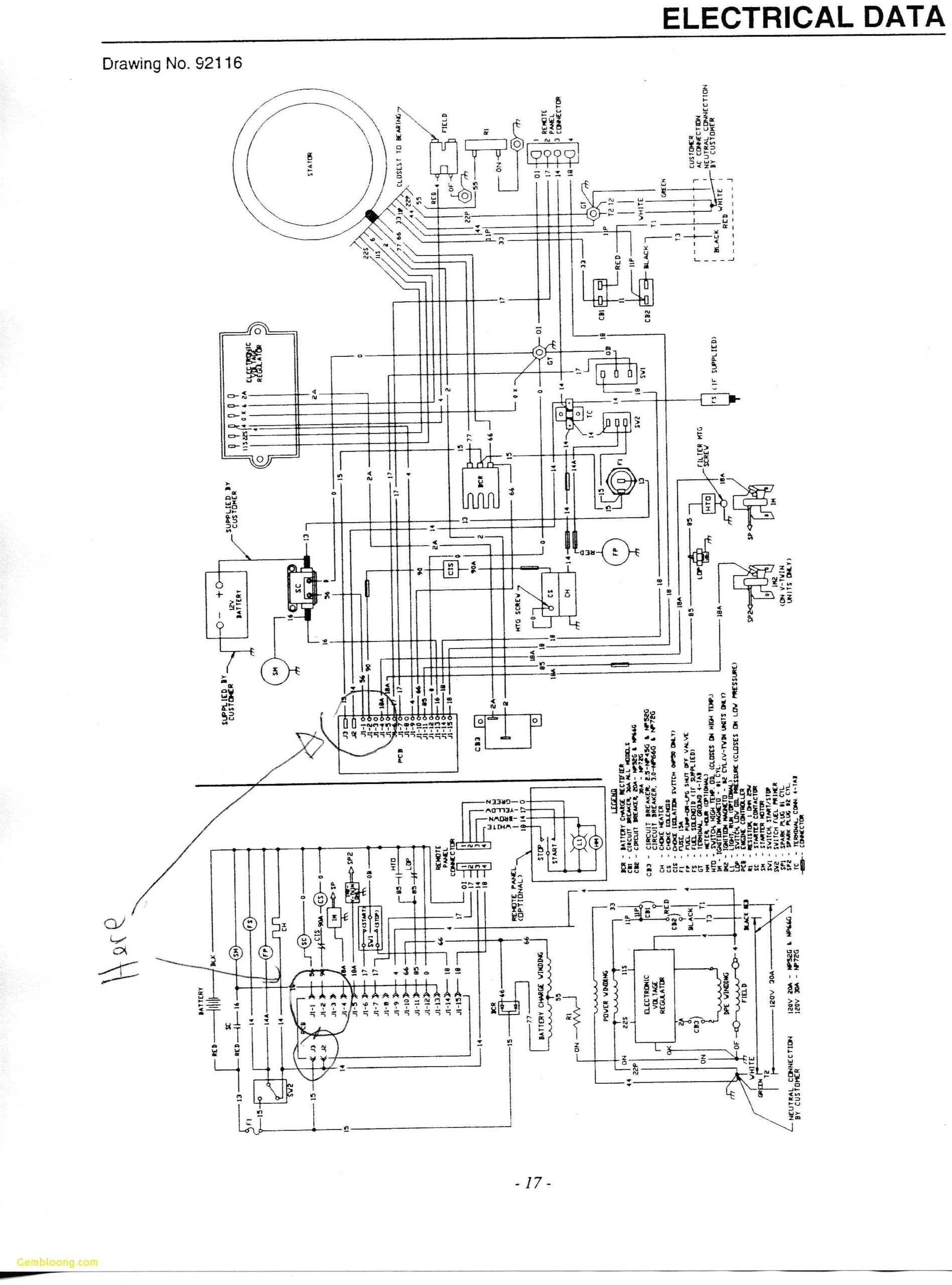 Olympian Generator Wiring Diagram