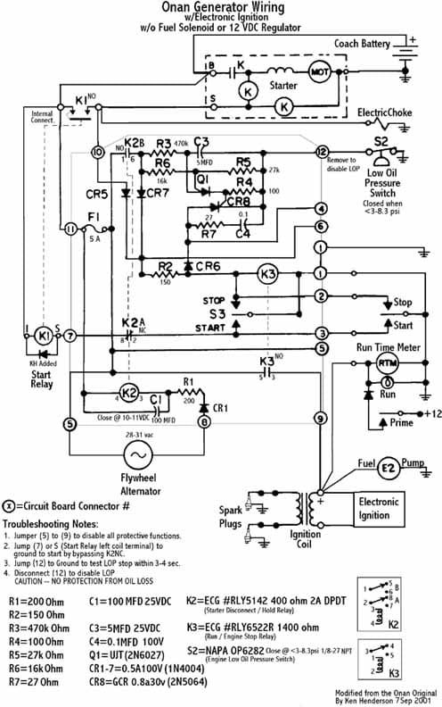 Onan Generator Remote Start Switch Wiring Diagram