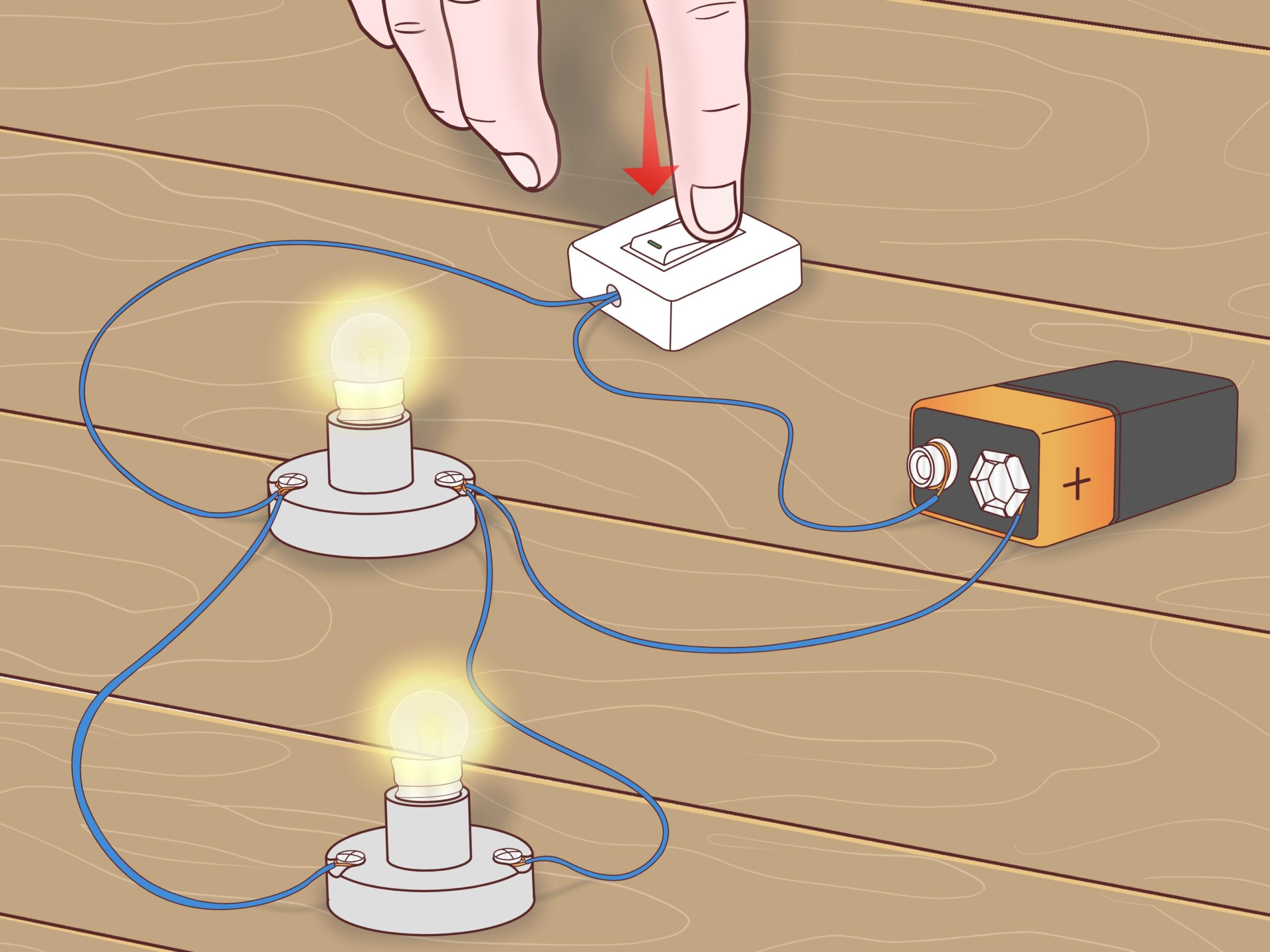 Parallel Electrical Circuit Wiring Diagram