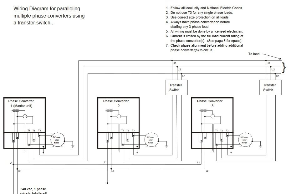 Phoenix Phase Converter Wiring Diagram 35 Phoenix Phase Converter