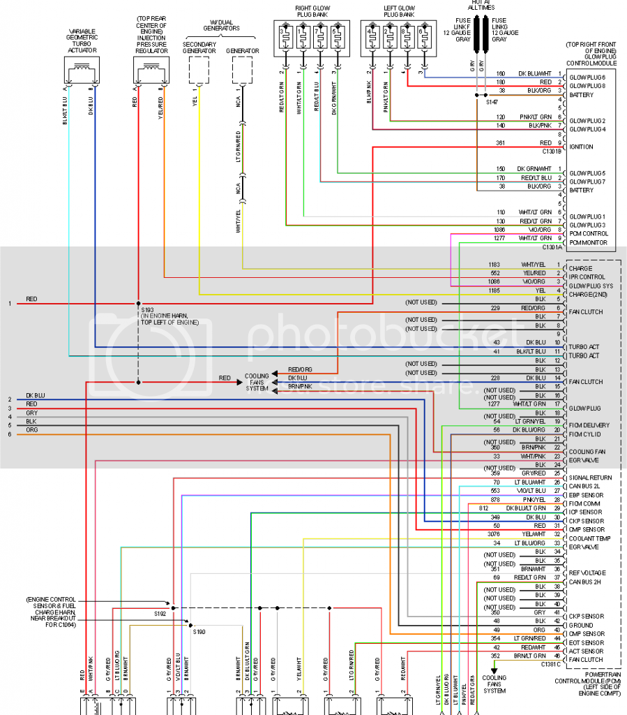 Power Stroke 6 0L Engine Wiring Diagram Ford Powerstroke Diesel Forum 