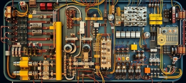 Premium Photo Electrician Tools And Electrical Equipment On Wiring Premium Photo Electrician Tools And Electrical Equipment On Wiring