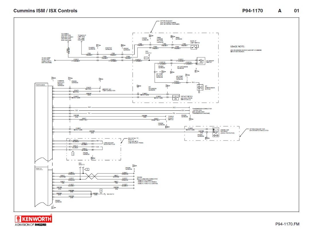 Pto Wiring Diagram For Kenworth