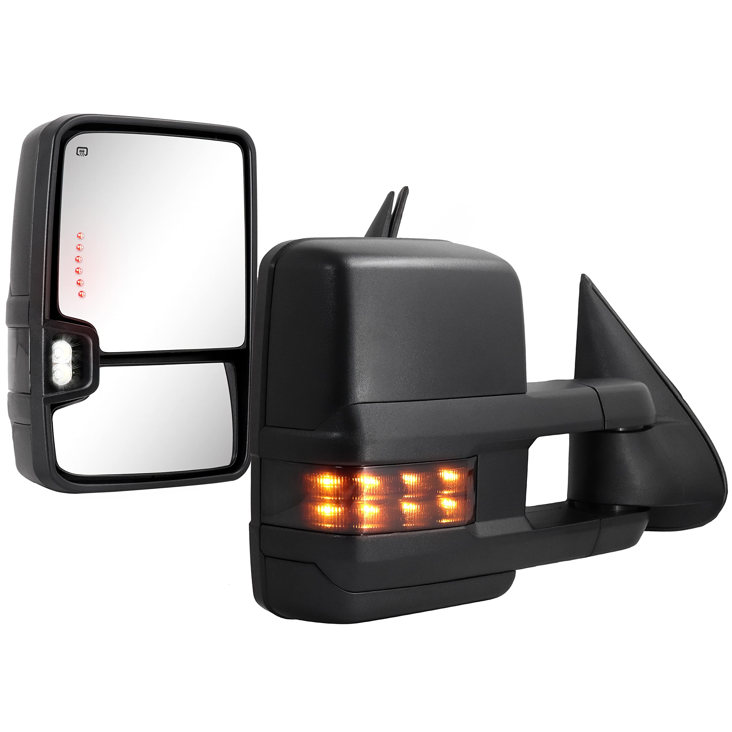 Sanooer Towing Mirrors For 2003 2007 Chevy Silverado Suburban Avalanche 