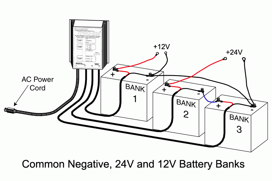 Series Parallel 24v Battery Bank Wiring Diagram How To Wire