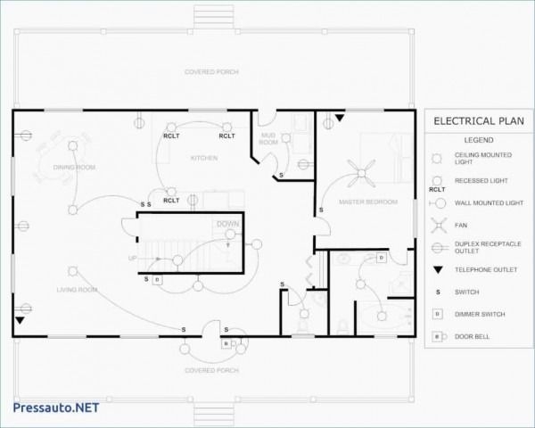Single Line Diagram Of House Wiring