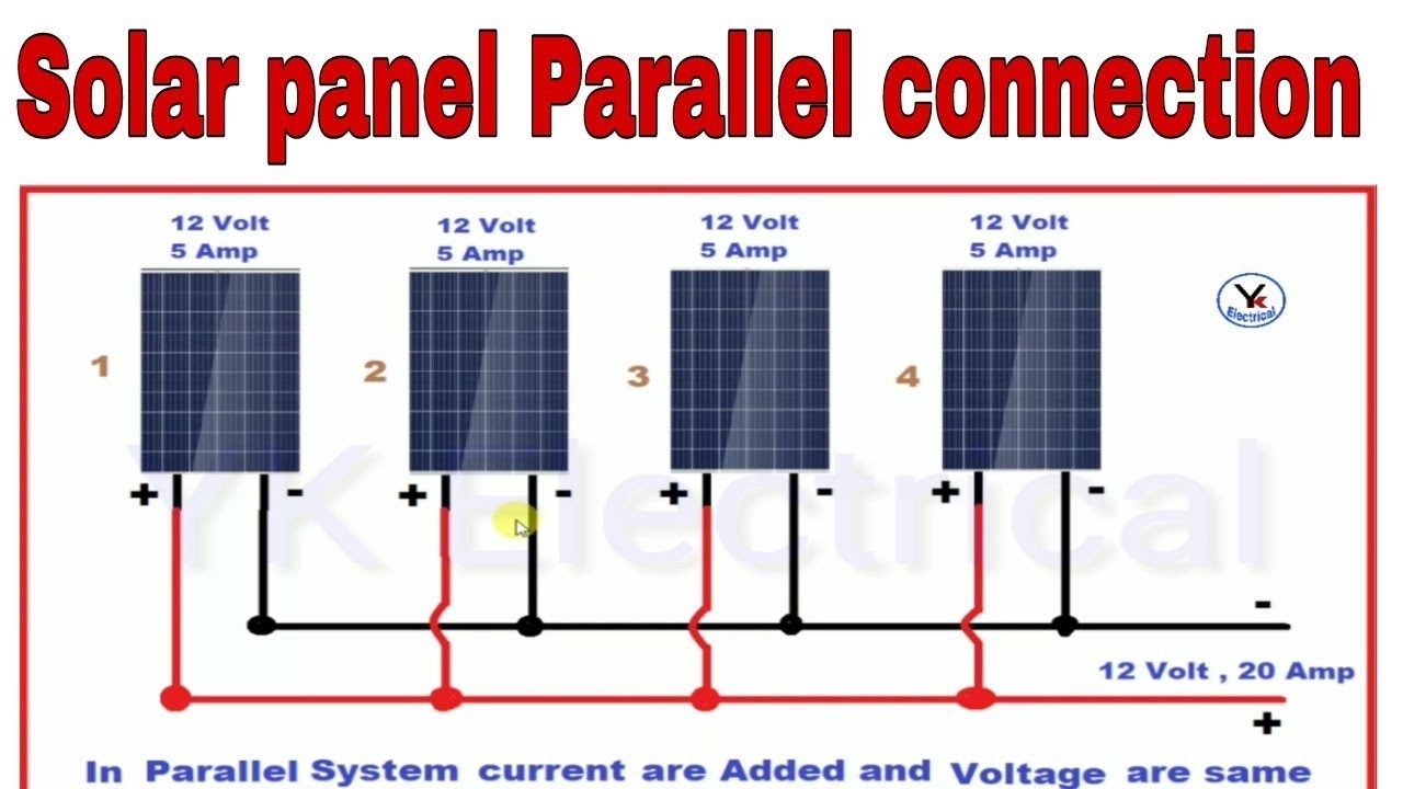 Solar Panel Wiring Diagram Series Vs Parallel