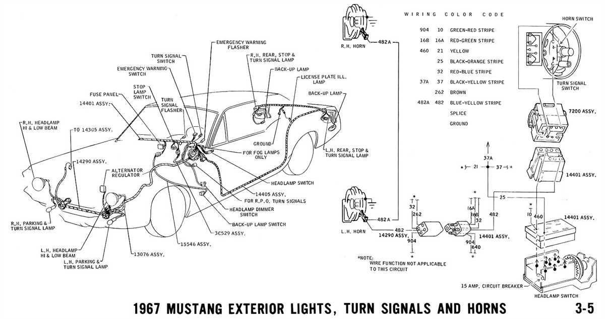 Step by Step Guide 1967 Mustang Wiring Diagram For Easy Troubleshooting