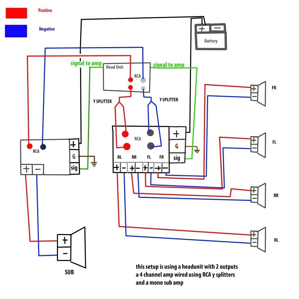 Sub Amp Wiring Schematic Head Sub Amp Wiring Schematic Head