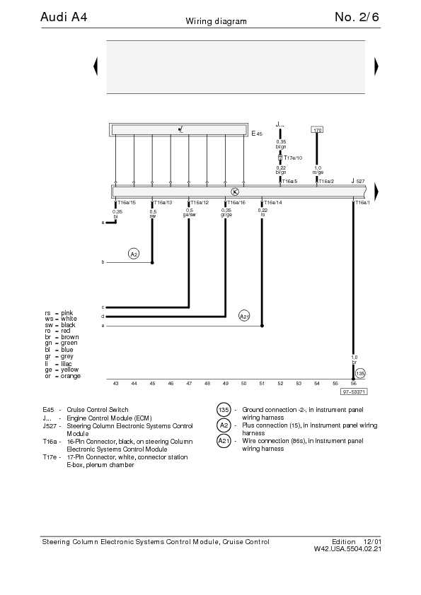 The Audi A4 Complete Wiring Diagrams Schematic Wiring Diagrams Solutions