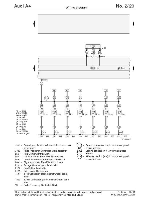 The Audi A4 Complete Wiring Diagrams Schematic Wiring Diagrams Solutions