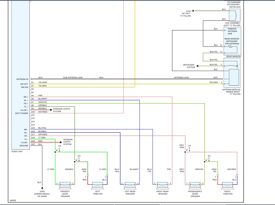 Vehicle Radio Wiring Diagrams