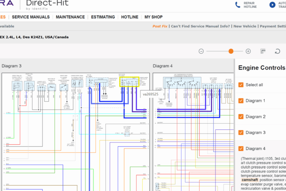 Vehicle Wiring Diagrams For 98 Of All Makes And Models