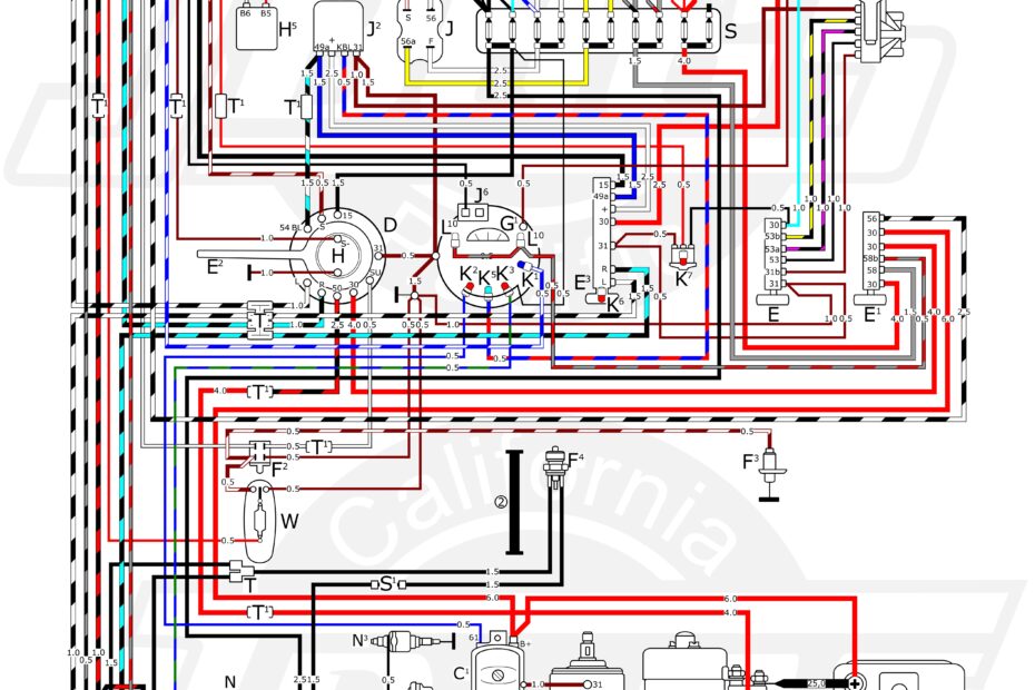 Vintage Vw Wiring Diagrams