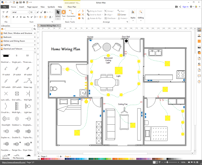 Wiring Diagram Drawing Software Engineering Cctv Modeling 