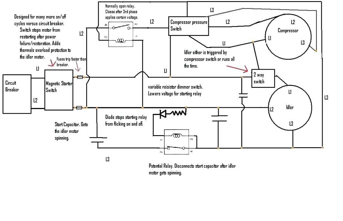 Wiring Diagram For A Phoenix Phase Converter