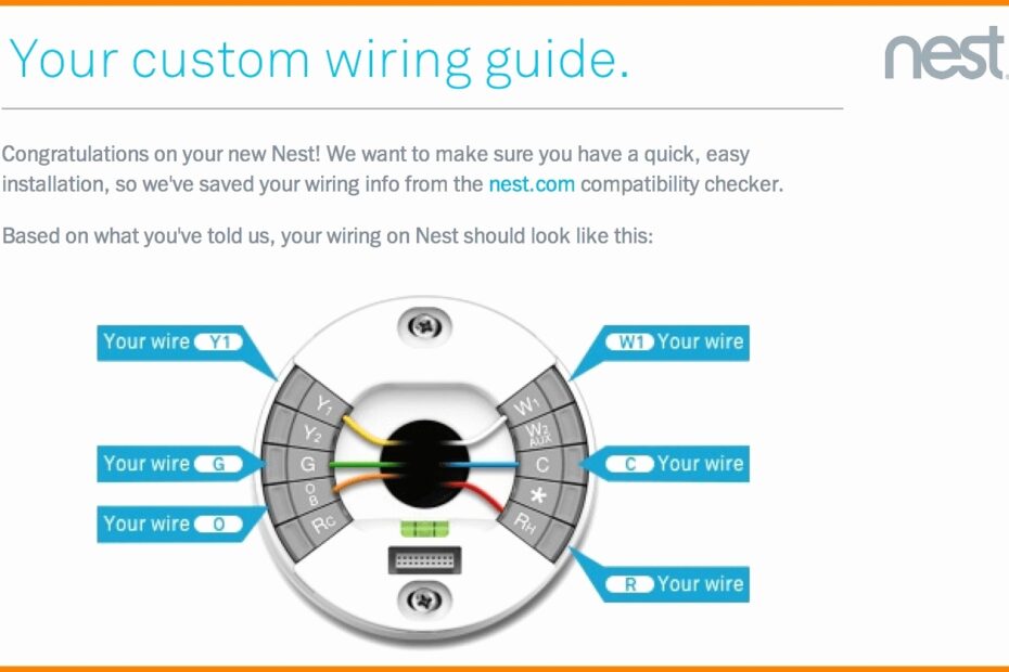 Wiring Diagram For Nest Thermostat Wiring Diagram