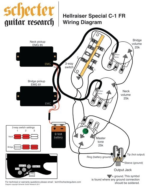 Wiring Diagram Guitars For Your Needs Wiring Diagram Guitars For Your Needs