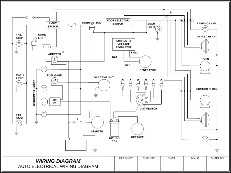 Wiring Diagram Template Wiseinspire