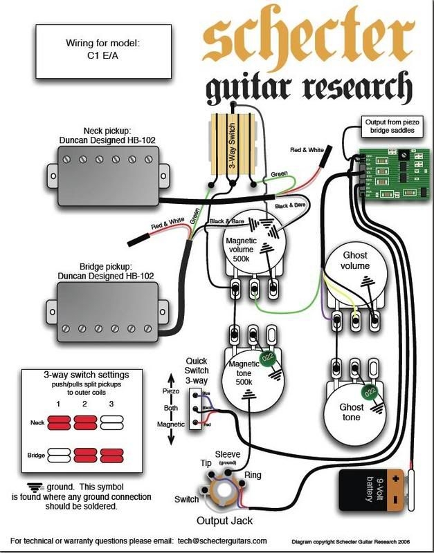 Wiring Diagrams For Van Halen Guitars