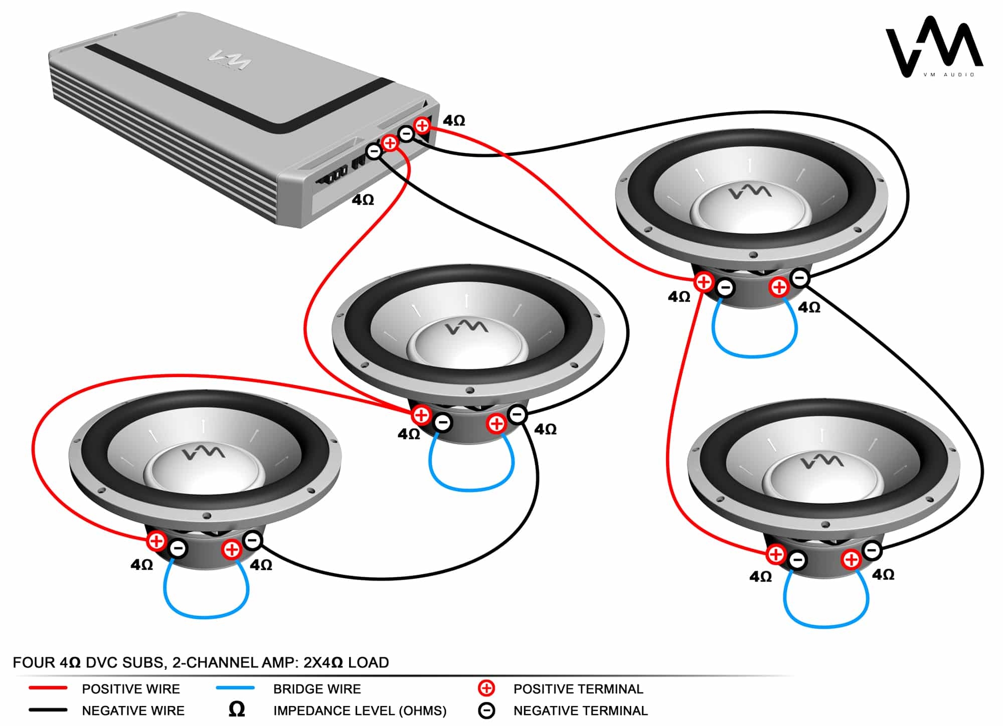 Wiring Door Speakers To Amp Diagram