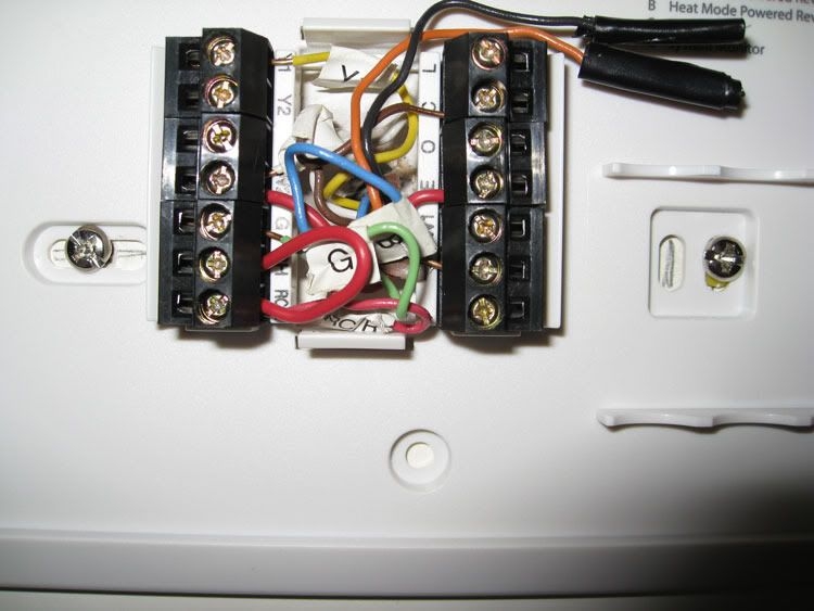 Wiring From Old Ruum Tstat To Hunter Tstat